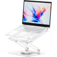 thumbnail image 1 of SDES-Urmust Laptop Stand for Desk with 360 Rotating Base, Ergonomic Adjustable Laptop Riser for Laptops 10 to 16 Inches, 1 of 4