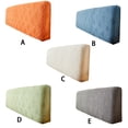 thumbnail image 4 of Cateissary Funda de cabecera de poliéster suave en tejido elástico, funda antipelusas para cabecera de cama, funda elástica Juegos de cama naranja 120cm de altura 50-60cm, 4 of 6