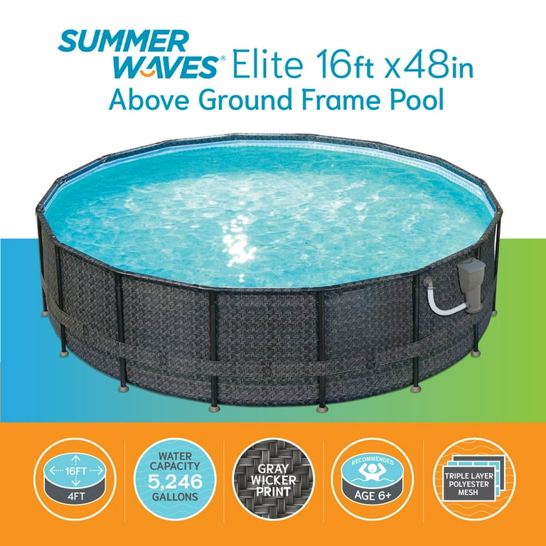 16 Ft Round Pool Gallons edu.svet.gob.gt