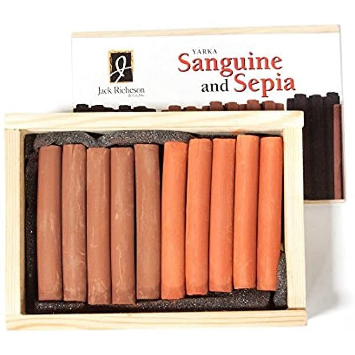 Yarka Sanguine & Sepia Crayon Set