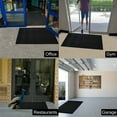 thumbnail image 5 of A1HC Natural Rubber Wavy Scraper Door Mat, 18"x30", Premium Non-Slip Entrance Mat for Home, Office, Retail & High-Traffic Areas, 5 of 7