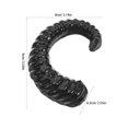 thumbnail image 3 of 1 par de cuernos de oveja artificiales, diadema con cuernos DIY, suministros DIY para fiesta de Halloween, cuernos de oveja para Cosplay, 3 of 8