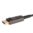 thumbnail image 5 of Monoprice DisplayPort to HDTV Cable - 100 Feet, 4K@60Hz, AOC, Transmits Up To 100 Feet, Ultra Slim Design, Dynamic HDR - SlimRun AV Series, 5 of 6