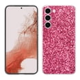 thumbnail image 1 of TalkingCase Slim Phone Case Compatible for Samsung Galaxy S23+ Plus 2023, Pink Sparklings Print, Lightweight, Flexible, USA, 1 of 7