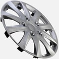 thumbnail image 3 of LYDS GTS Silver 15 inch Premium ABS Hubcap Wheel Cover - DWC-15S-BX, 3 of 6