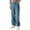 BU1, variant on QHFBli Men Skater Jeans Vintage Low Rise Baggy Straight Leg Jeans Trousers