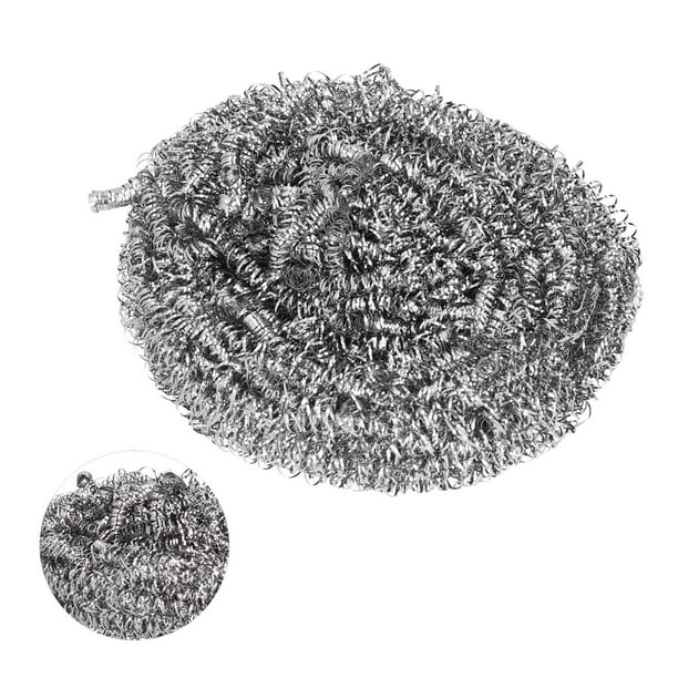 Estropajo De Acero Inoxidable, Bola De Fregado Fácil De Limpiar Gruesa Y Duradera Para Oficina Para Lugar De Trabajo Para Cocina Industrial Para Restaurantes ANGGREK Otros
