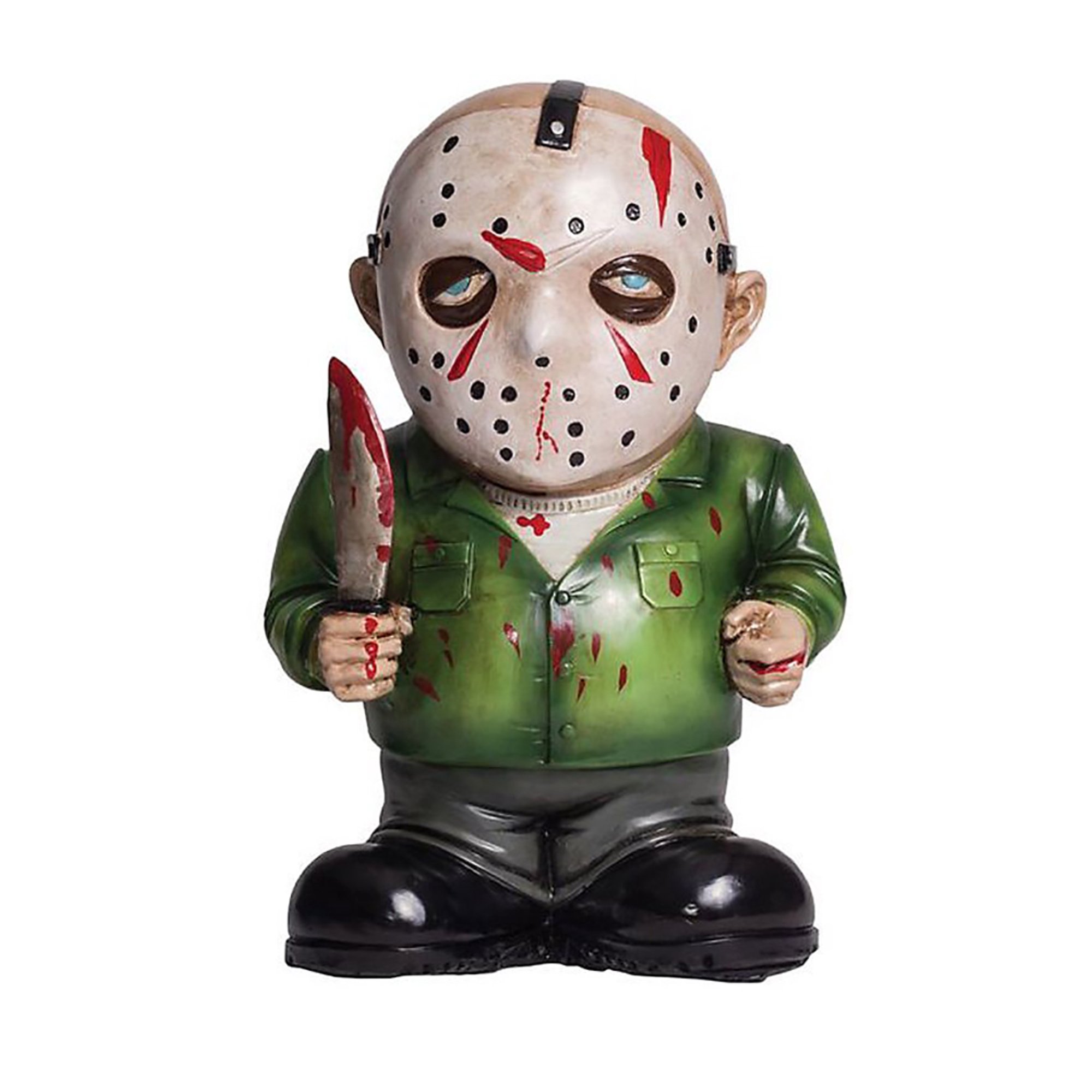 Friday The 13th Jason Voorhees Lawn Gnome Halloween Decoration