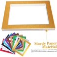 thumbnail image 4 of FYBTOF 20 Pcs Cadre Photo en Carton Cadre Photo Tapis Photo Tapis Photo Cadre Mural Papier Cadre Photo Simple-0743, 4 of 5