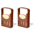 thumbnail image 4 of Bread Cutting Tool, Brown Food Grade Loaf Cutter, For Home Bread Shop, 4 of 8
