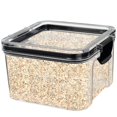 thumbnail image 3 of CNKOO Airtight Food Storage Container with Lids Clear Plastic Dry Food Canisters Kitchen Pantry Organization and Storage for Cereal Flour Sugar Coffee Rice Nuts Snacks, 3 of 9
