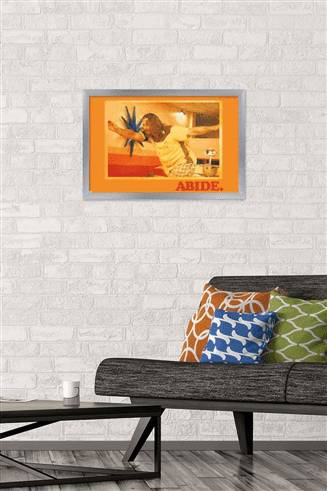 The Big Lebowski - Abide Wall Poster, 14.725" x 22.375", Framed