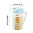 thumbnail image 6 of Hauiodp Plastic Water Pitcher, Shatterproof Infusion Jug, Fruit Infuser Pitcher with Lid, High Heat Resistance Infusion Kettle for Hot/Cold Water, Flavor-Infused Beverage & Iced Tea, 6 of 7