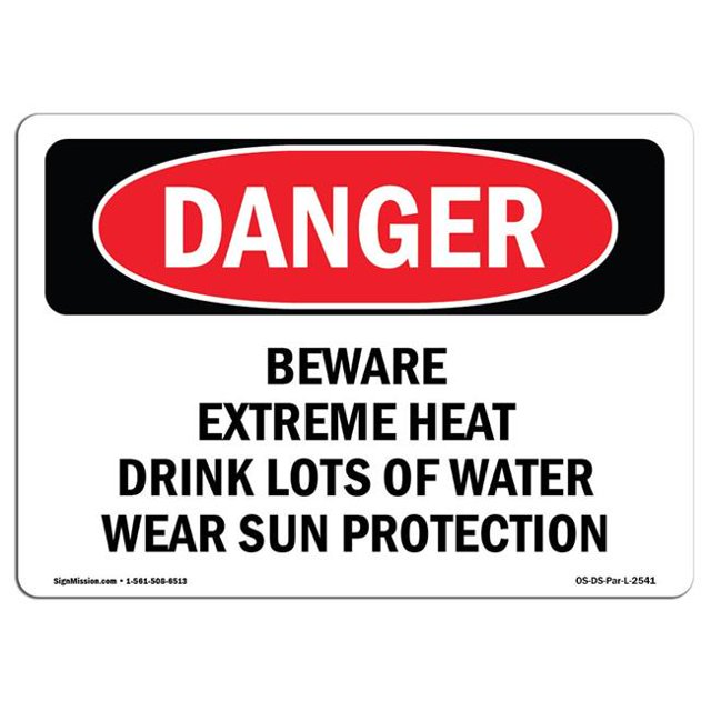 SignMission OS-DS-A-1218-L-2541 12 x 18 Po Signe de Danger OSHA - Ne Pas Accéder à Haute Tension