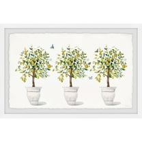 Parvez Taj Tree in a Pot Framed Painting Print