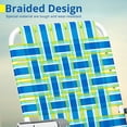 thumbnail image 3 of Zimtown 2 Pack Lawn Chair Folding Web Set Beach Chair Camping Chair Blue, 3 of 11