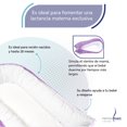 thumbnail image 3 of Cuna Nido Portátil Memory Foam Almohada Lactancia Color Lila, 3 of 8