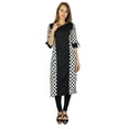 thumbnail image 1 of Phagun Kurta Designer Bollywood Indien Femmes Kurti Ethnique Tunique Décontractée Robe, 1 of 5