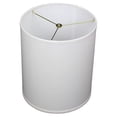 thumbnail image 1 of 12' Top Diameter x 12' Bottom Diameter x 14' Tall Fabric Drum Lampshade Spider Attachment (Linen White), 1 of 4