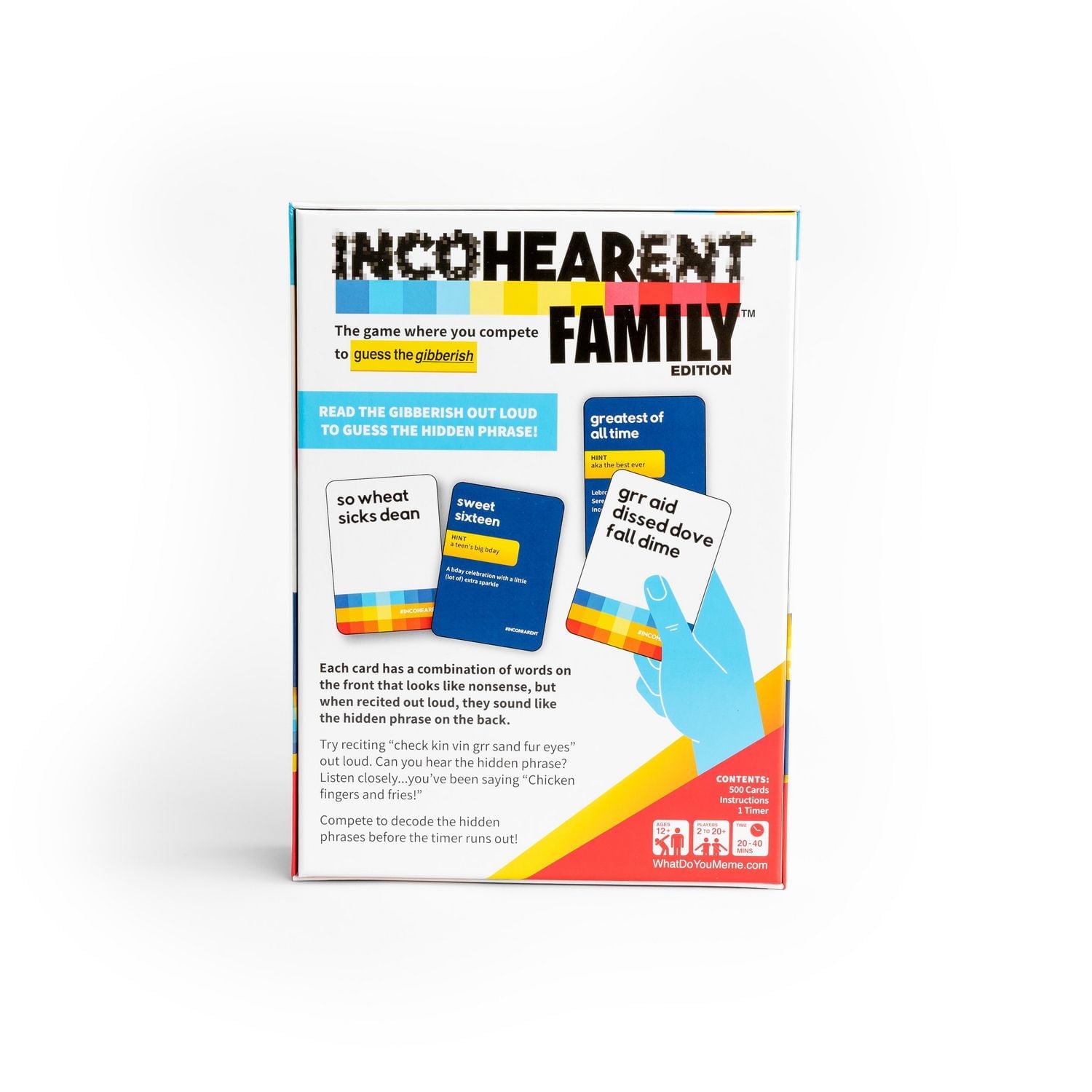 Incohearent Family Edition by What Do You Meme?