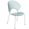 thumbnail image 4 of LeisureMod Opulent Series Modern Smoke Dining Chair Set of 2, 4 of 8