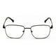thumbnail image 4 of Men Full Titanium Large Wide Reading Glasses - Clear Lens Optical Frame Reader +1.00, 4 of 5