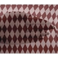 thumbnail image 4 of oneOone Viscose Chiffon Maroon Fabric Argyle Check Quilting Supplies Print Sewing Fabric By The Yard 42 Inches Wide, 4 of 4