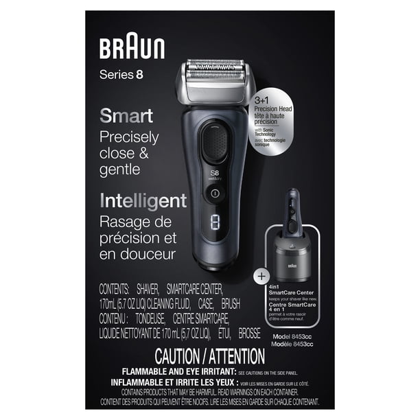 Braun Series 8 8453cc Electric Shaver for Men with Precision
