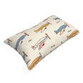 thumbnail image 3 of Kll Striped Vintage Planes Pillow Covers Envelope Closure,Super Soft And Cozy Fuzzy Fleece Pillow Case Cover 20"X30", 3 of 8