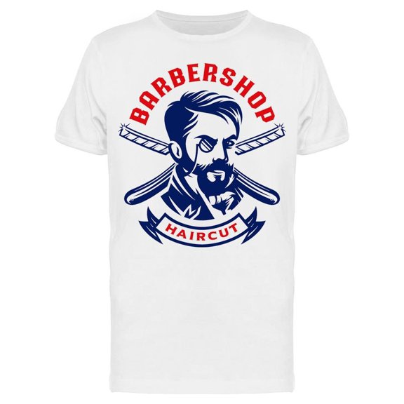 Barbershop Haircut, Victorian Tee Men's -Image by Shutterstock