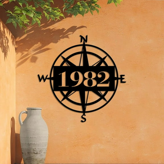 Custom House Number Sign Custom Metal Signs Metal Address Sign Address Signs for Houses Custom Outdoor Hanging Housewarming Gift