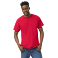 thumbnail image 2 of Gildan Heavy Cotton T-Shirt 5000, Short Sleeve Tee For, 100% U.S. Cotton, Bulk Tee, Red, Pack of 6, L, 2 of 5
