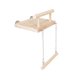 thumbnail image 5 of Percha de madera para loros, accesorios para jaulas de pájaros, juguete masticable para loros Soporte de cadena, 5 of 9