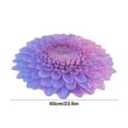 thumbnail image 3 of Todaioua Floral Plush & Diatomaceous Earth Floor Mat – 3D Flower Design, Soft and Comfortable, Highly Absorbent and Non-Slip, Bathroom Rug for Bedroom, Entryway, Vanity Area (23.6in/60cm), 3 of 6