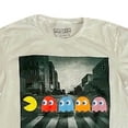 thumbnail image 3 of Pac- Man Abbey Road Men's White T-Shirt (Medium), 3 of 4