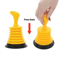 thumbnail image 2 of Danco Sink Drain Plunger for Kitchen and Bathrooms, Small Powerful Drain Cleaning Plunger (12176), 2 of 7