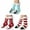 D, variant on 3 Pairs Women Teens Girls Winter Thick Slipper Socks Non Slip Warm Fluffy Fleece Lined Socks Christmas Stockings Cozy Fuzzy Sleeping Socks Indoor Floor Socks Christmas Gifts For Women Big Girls