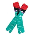 thumbnail image 5 of 1 Pair - V-Toe Flip-Flop Tabi Socks - Fun Orca Style, 5 of 6