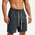 thumbnail image 5 of Byworldtasic Men's Sweat Shorts Baggy Sweatpants Lounge Sweat Loose Shorts Workout with Pockets, 5 of 5