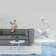 thumbnail image 2 of Figuras de payasos,Estatua de payaso,escultura,adorno de mesa,Colección de estatuillas de payasos adorables,Figura del pensador abstracto,Estatua de Pensador Abstracto,Arte,Decoración para el, 2 of 8