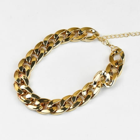 Kselythan 1Pc Bulldog Necklace Gold Chain Dog Collar Adjustable Pet Dog Collar Fashion Pet Metal Collar Jewelry Accessories For Small Medium Dogs Cats M Black /Rose Gold /Gold/Silver