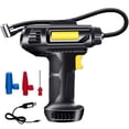 thumbnail image 2 of Electric Car Tire Inflator Portable 150PSI Cordless Air Compressor 2000mAh USB Rechargeable Battery Handheld Digital Car Tire Air Pump with LED Light and Nozzles for Car Motorcycles Picku, 2 of 11