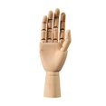 thumbnail image 4 of yotijay Flexible Wooden Hand Model, Wooden Hand, Mannequin, Right Hand, Art, Sketching, Medium, 4 of 9