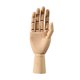 thumbnail image 4 of Figura de maniquí Artista Mano de maniquí Mano de madera Maniquí Medio, 4 of 9