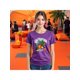 thumbnail image 1 of Playera Blusa De Naranjas Los Angeles California – Estilo Cítrico con Vibras del Oeste Color Morado Talla Grande Marca Emil SaEs, 1 of 4