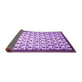 thumbnail image 2 of Ahgly Company Indoor Square Abstract Purple Contemporary Area Rugs, 5' Square, 2 of 4