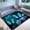 3d Butterflies 10, variant on Butterfly Rugs for Bedroom Decor Blue Butterfly Theme Prints Carpets for Girls Boy Butterfly Area Rug Floor Polyester Mat Rectangle Area Rug, Area Rug for Living Room & Bedroom