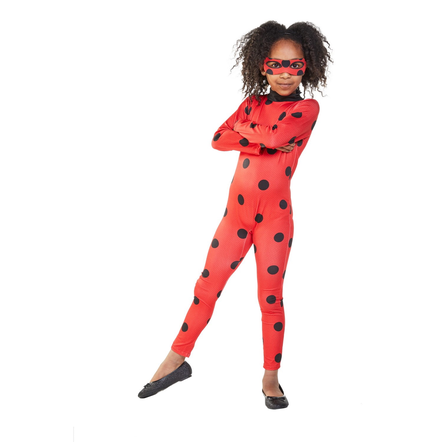 Micotaku Miraculous Ladybug Disfraz Oficial Para Mujer, Disfraz De Cosplay De Shadybug, Negro Y Rojo, Disfraz De Halloween, Negro Y Rojo, M