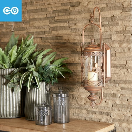

Brown Glass Wall Sconce