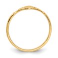 thumbnail image 2 of Bague Ovale pour Bébé en Or Jaune 14k, 2 of 9